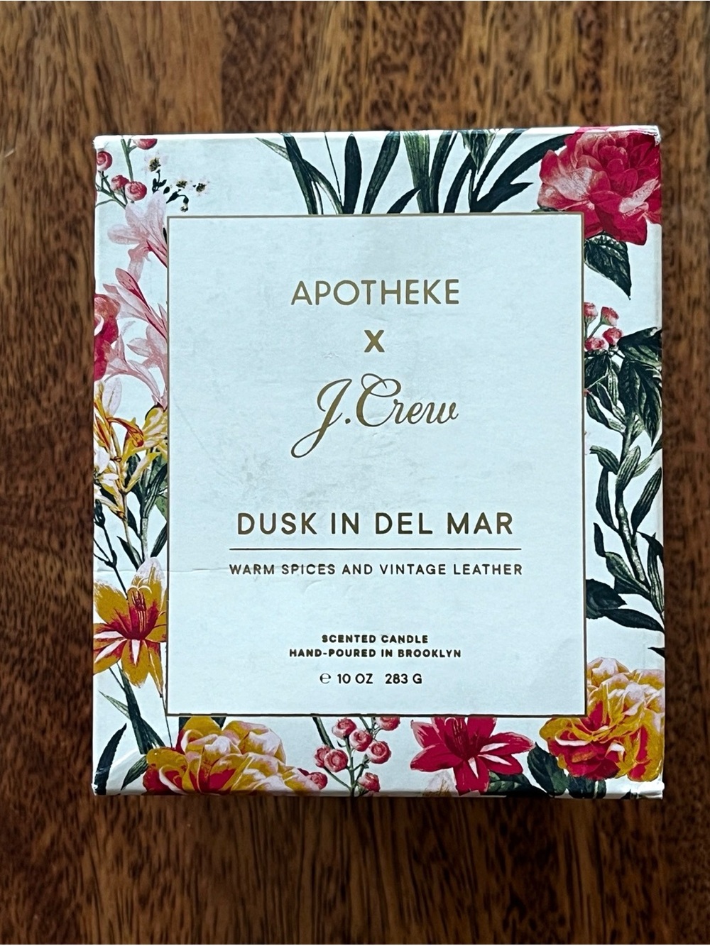 Apotheke x J.Crew Dusk in Del Mar Floral Scented Candle